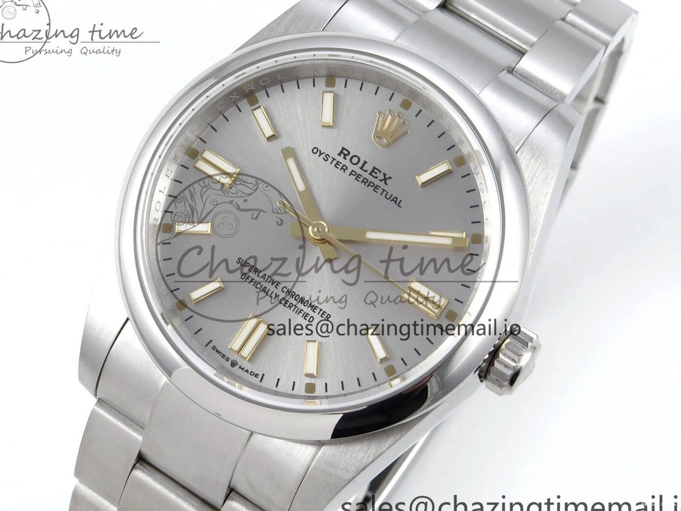 0508 Classic Oyster Perpetual 126000 36mm DIWF 1:1 Best Edition 904L Steel Silver Dial A 760
